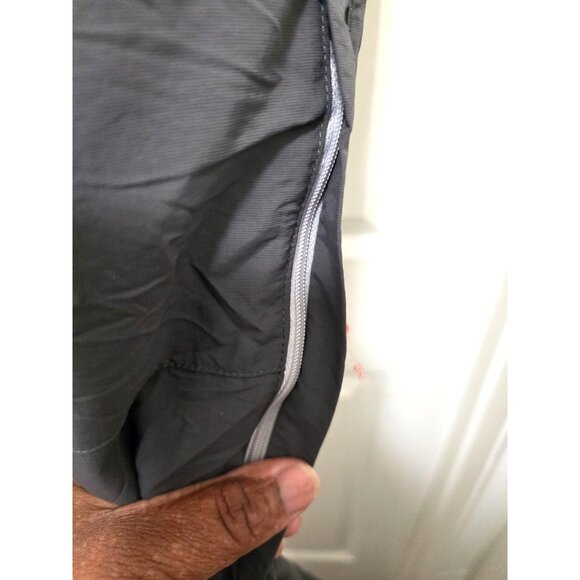 REI Co-O Women's Gray Convertible Hiking Pants Size 12 Lightweight Nylon Zip-Off - Picture 5 of 12